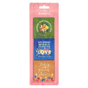 Teacher Collection Three Piece Magnetic Set - Proverbs 31:26